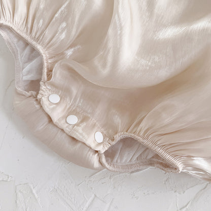 シフォンふんわりロンパース