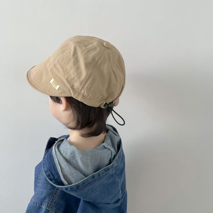 クマさん刺繍アーチキャップ(4color)