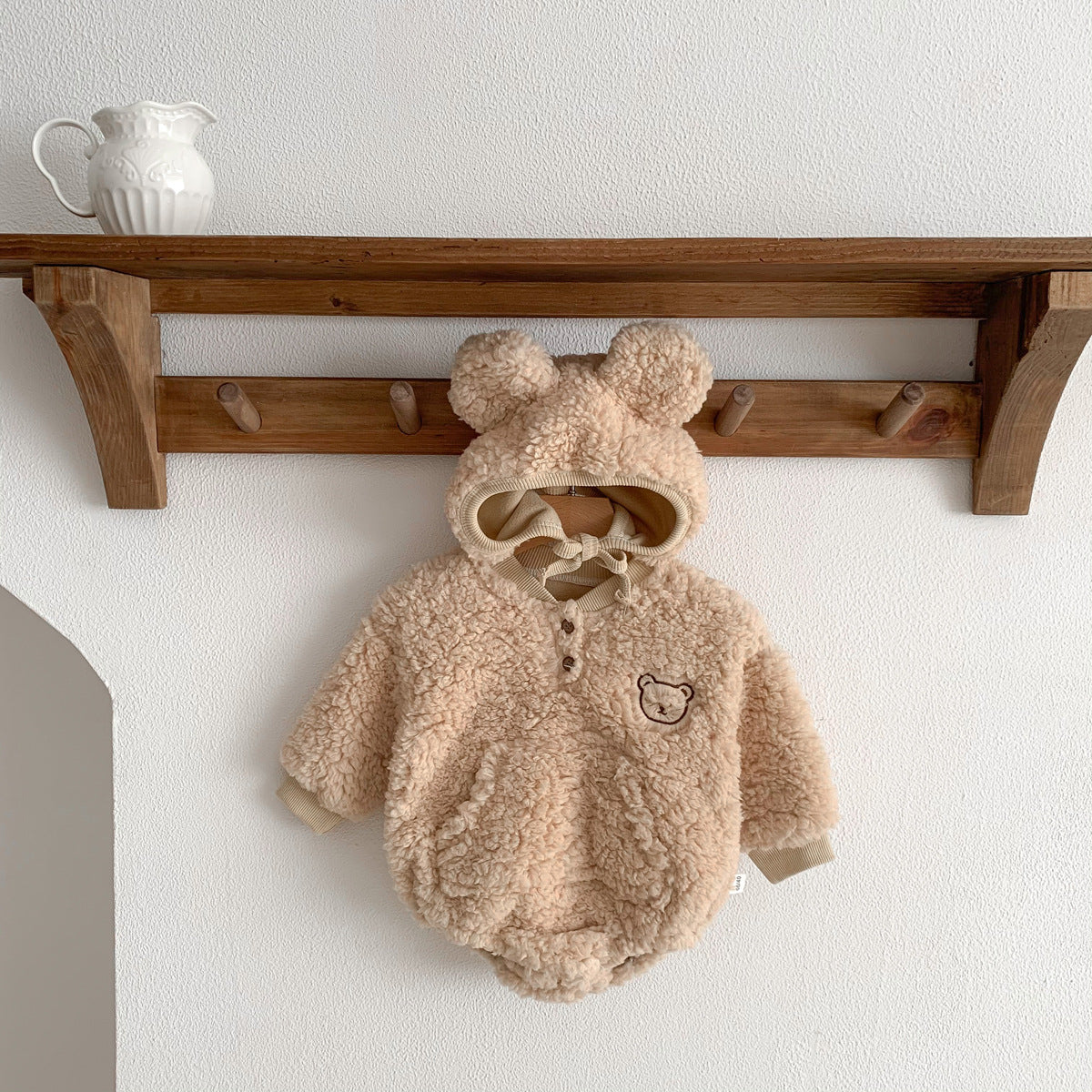 モコモコなりきりベビーベアセット(2color)