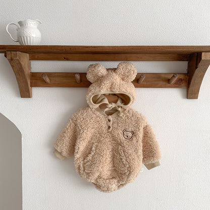 モコモコなりきりベビーベアセット(2color)