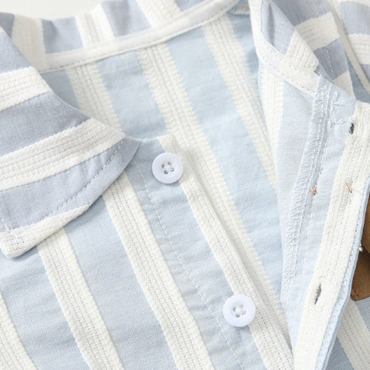 🅽🅴🆆 ストライプベビーセレモニーロンパース