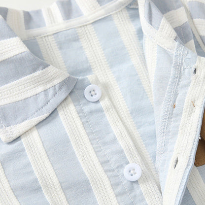 🅽🅴🆆 ストライプベビーセレモニーロンパース