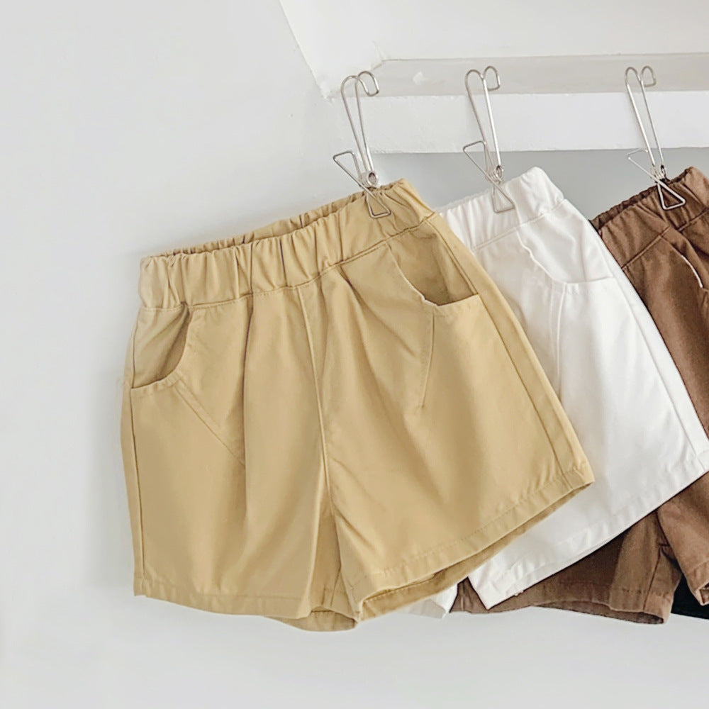 🅽🅴🆆 [7color / 90-140] カーゴカラーショートパンツ