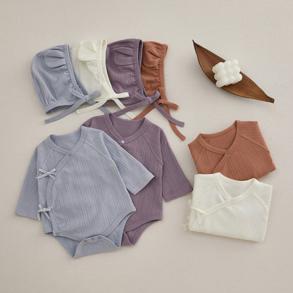 ベビーパジャマロンパース(4color)