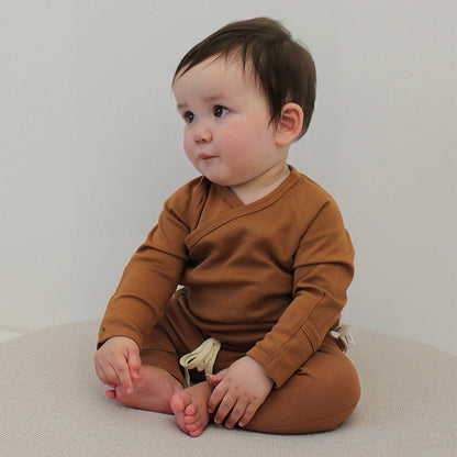 北欧ベビーロンパース&パンツ(4color)