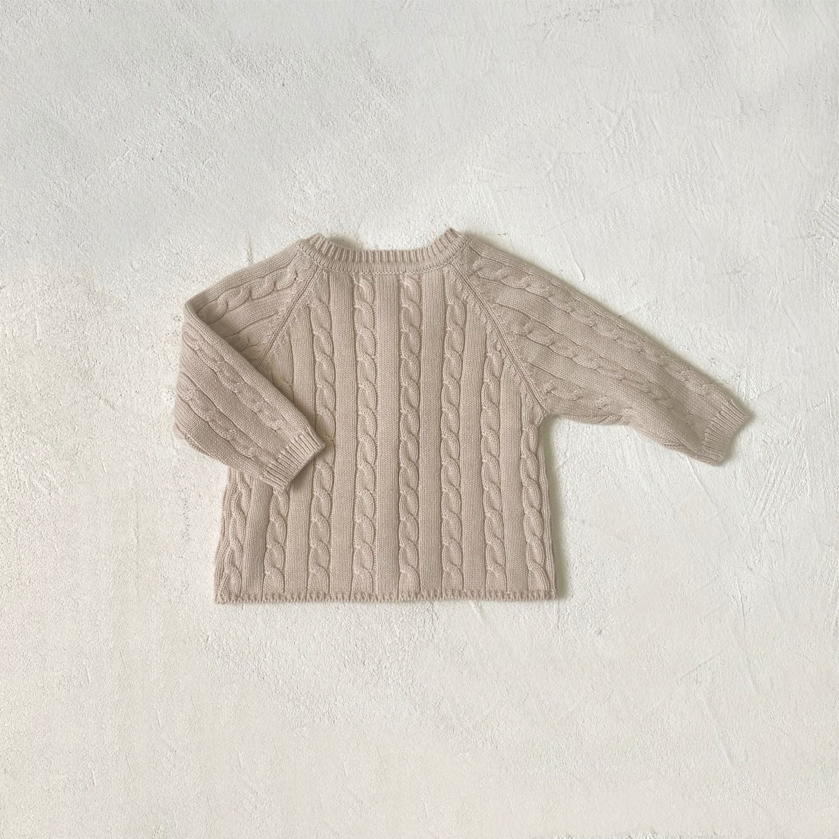 縄編みショコラニットカーディガン(3color)